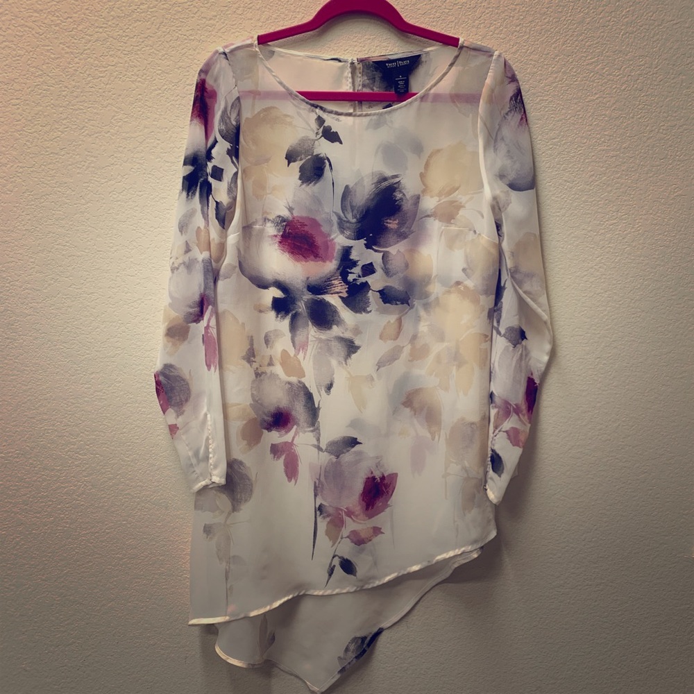 Black House White Market Sheer blouse